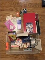 LOT OF MISC PLAYING CARDS / BRIDGE ETC