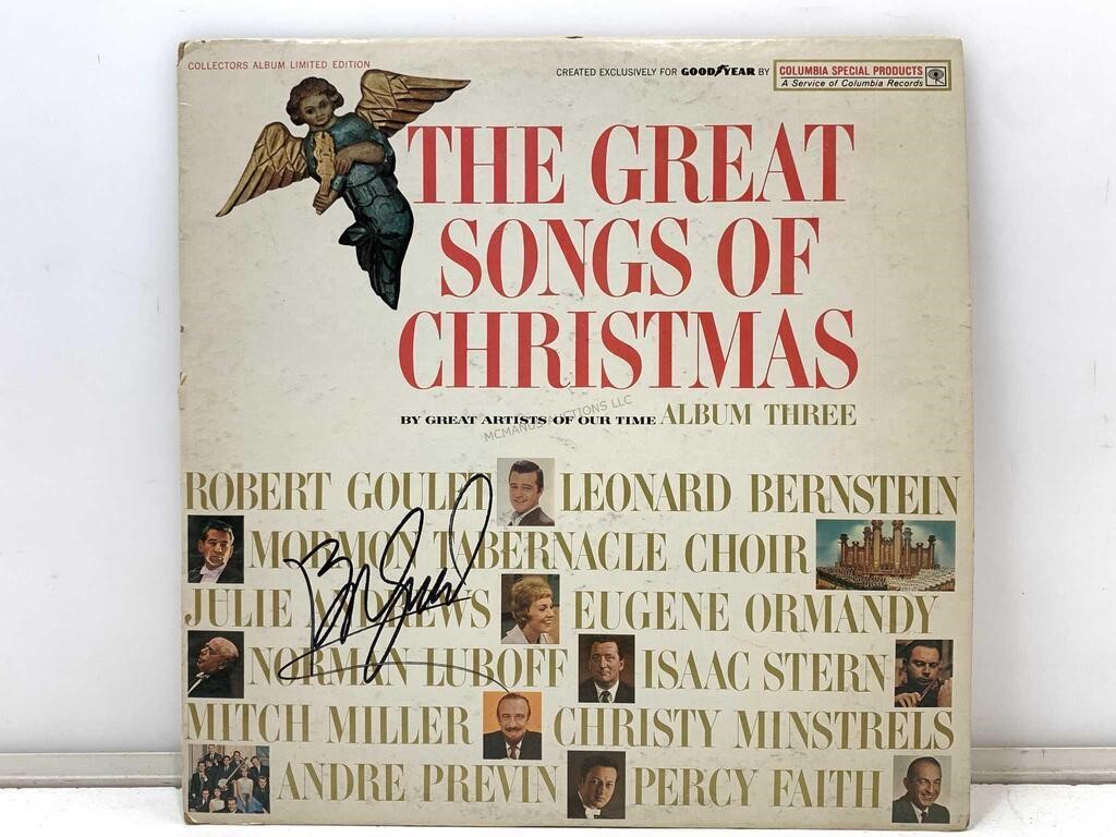 Signed ‘The Great Songs Of Christmas’ LP