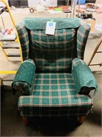 Plaid Side Chair