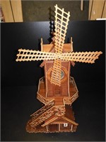 Large Wooden 20" Wind Mill