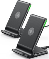 NEW $42 2PK Wireless Charger Stands