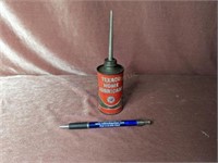Texaco Home Lubricant Oil Can - 6.25"
