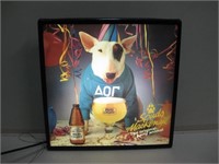 18"x 18"x 4" Light Up Spuds MacKenzie Bud Light