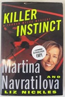 1997 Martina Navratilova Signed Killer Instinct