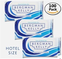 Bergman Kelly Hotel Soap Bars - 100pk