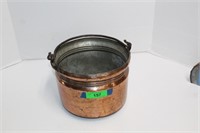 Tin Lined Copper Bucket.