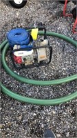 Honda 2" Trash Pump w/ hoses