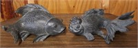Pair of Decorative Fish Figures