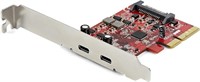StarTech.com 2-Port USB 3.2 Gen 2x1 (10Gbps) PCIe