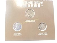 Patriotic Coins of World War II Set