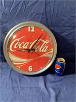 Holorge de coke cola- piles- en marche Battery