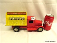 Metal Coca Cola Bottle Truck