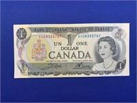 Canadian 1 Dollar Bill (1973)