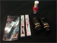 Variety of make up / beauty products