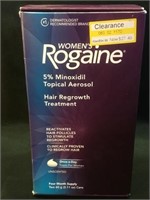 Women’s Rogaine hair regrowth treatment