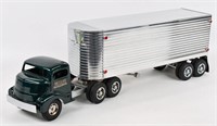 Fred T. Smith Miller GMC Truck w/ Chrome Trailer