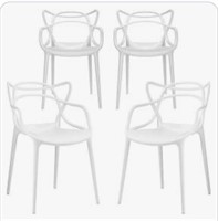 1 LOT 4-Nest Dining Chair