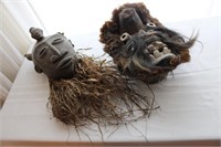 PAIR OF AFRICAN MASKS