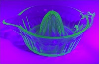 URANIUM GLASS JUICER