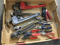 pliers, pipe & crescent wrenches more