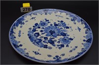 Large Delft 11.5” round platter