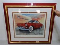Ford Thunderbird Numbered Print