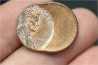 1993 Off Center Mint Error Lincoln Cent