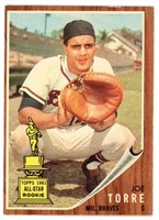 1962 Topps Joe Torre All-Star Rookie Card #218