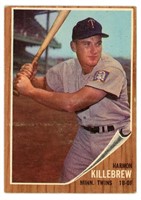 1962 Topps Harmon Killebrew Baseball Card #70