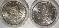 1883-O & 1884 CH BU MORGAN DOLLARS