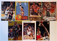 SCOTTIE PIPPEN 2ND LOT OF 7 TRADING CARDS