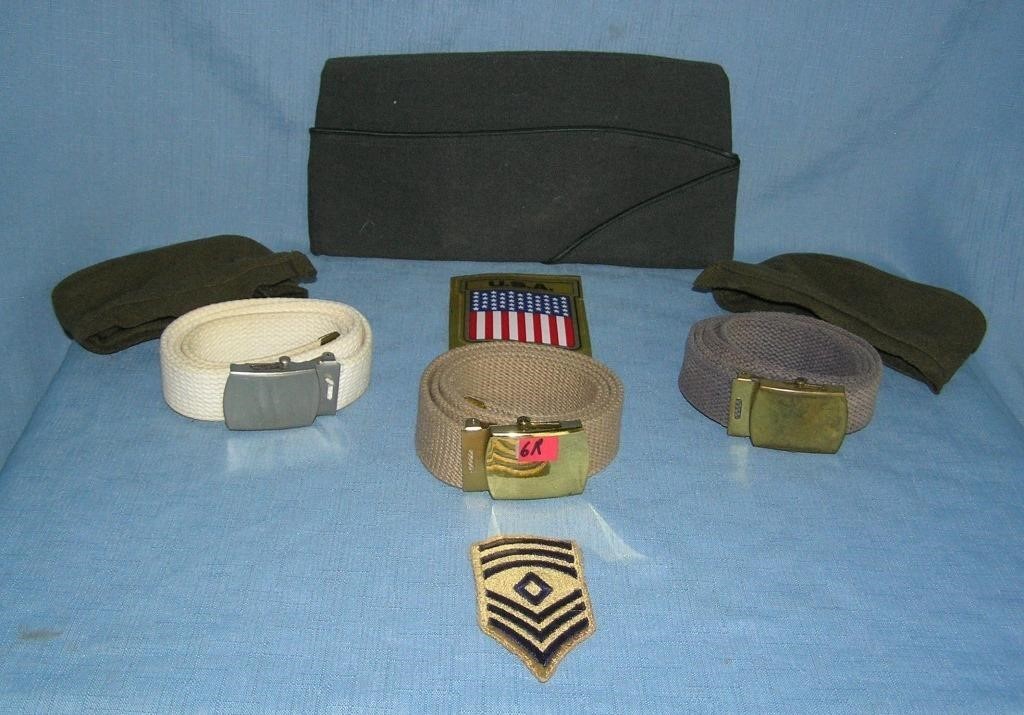 Group of military collectibles