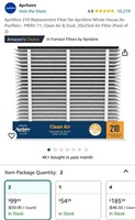 WHOLE HOUSE AIR FILTERS (NEW)