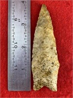 Dalton   Indian Artifact Arrowhead