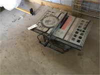 Craftsman 10" portable table saw.