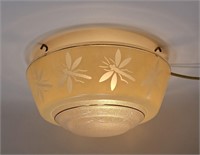 ANTIQUE DRAGONFLY CEILING LIGHT SHADE