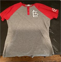 Cardinals henley t-shirt Size XL