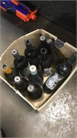 Wine bottles box