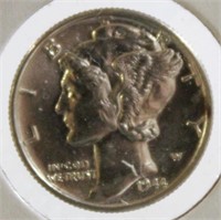 1944 Mercury Silver Dime (BU)