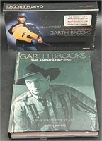 GARTH BROOKS BOOK & NIB CD / DVD SET