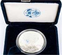 Coin 2001 Proof American Silver Eagle W/ Case