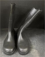 (ZZ) Dunlop Men S Size 8 Steel Toe Pvc Work Boot