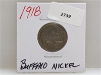 1918 Buffalo Nickel