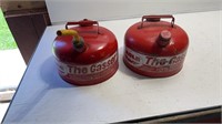 2- Metal gas Cans