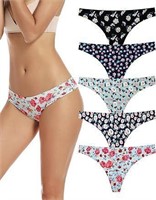 5PCS MEDIUM Women Underwear Thongs