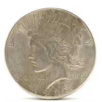 1923-S Peace Silver Dollar - XF