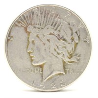 1923-S Peace Silver Dollar - F