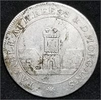 1811 Great Britain Silver 12 Pence Token