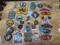 Lot 4 Vintage Boy Scout Patches