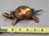 Antique Windup Turtle Bell 6.5"
